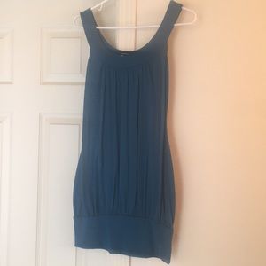 Blue Tank Top Dress